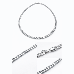 Cadena Plata 925 Hombre 60 cm Grumet Italiana 4.6 mm – 12.2 g